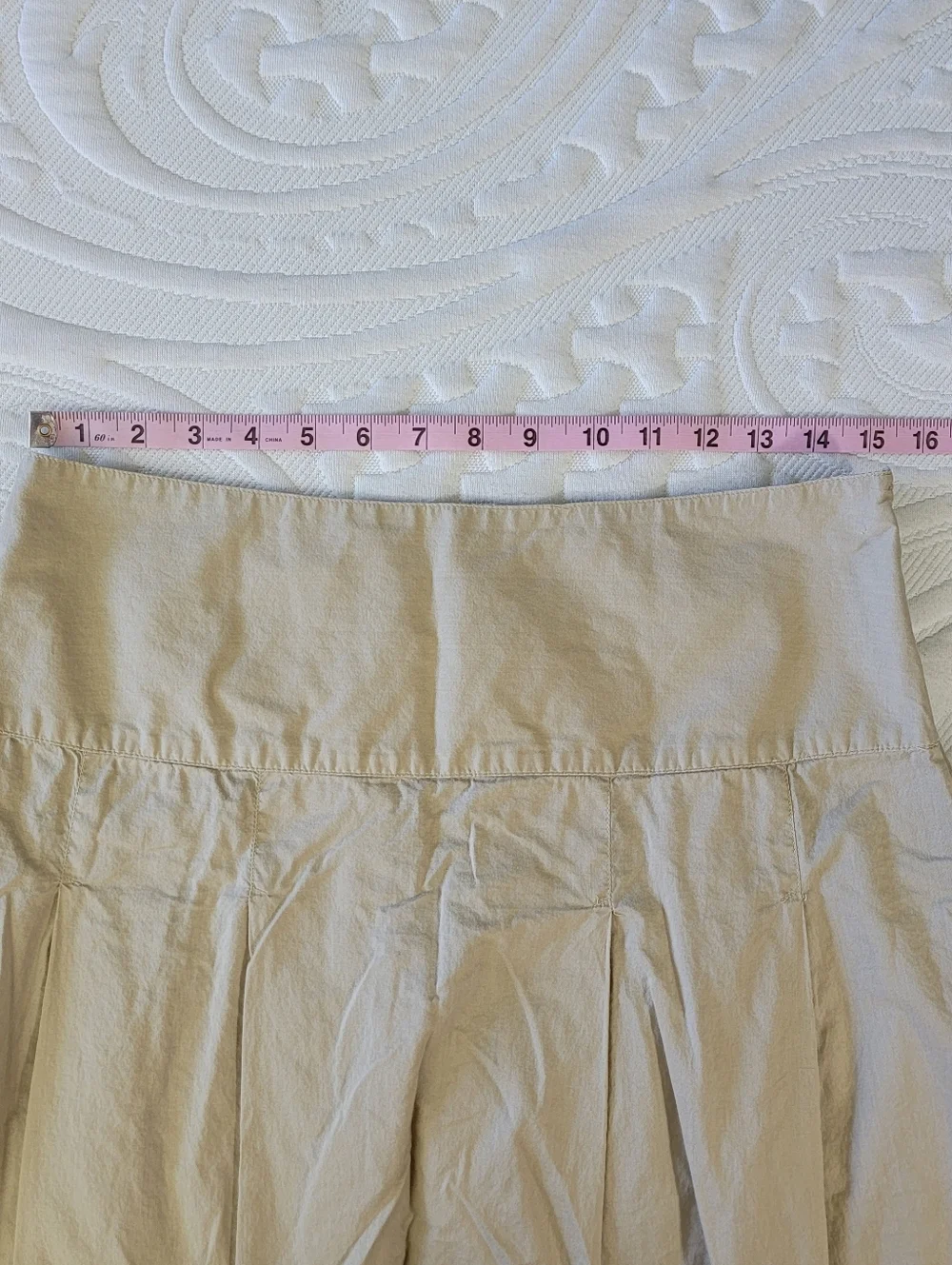Merona tan pleated